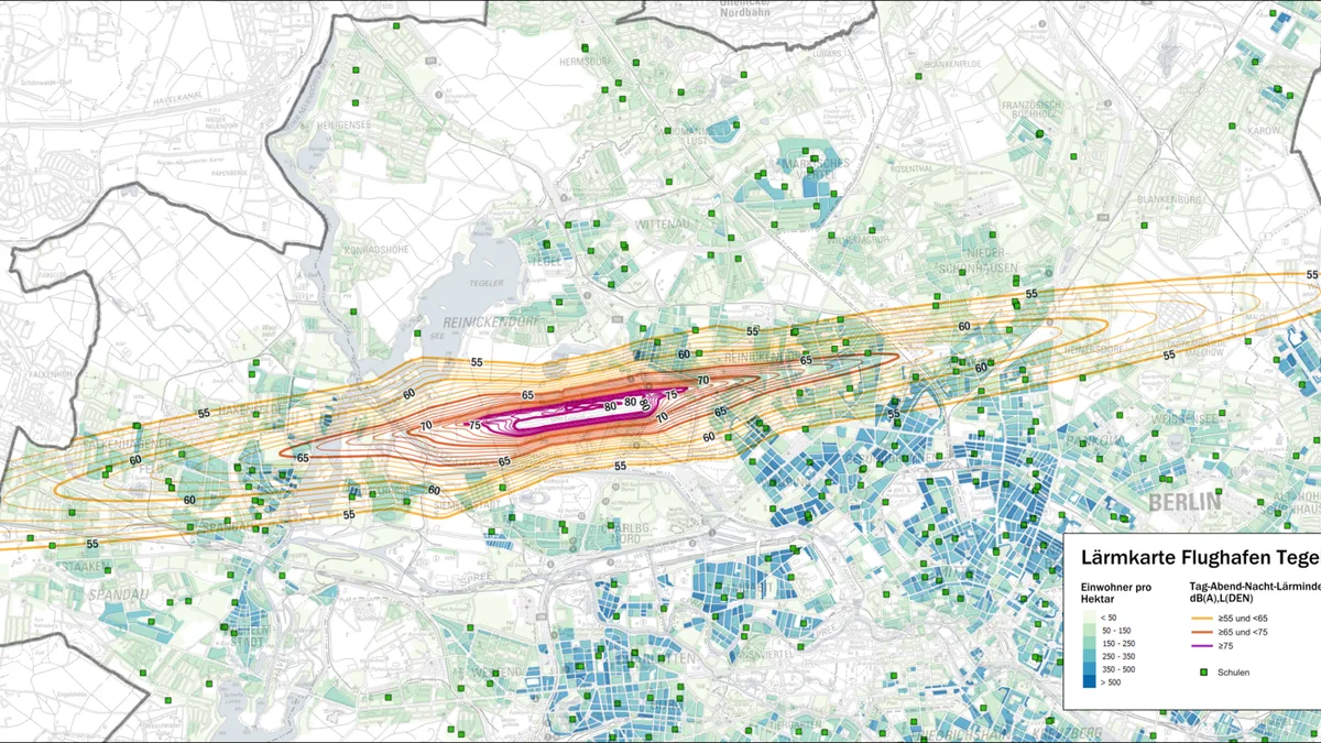 Aircraft Noise Around Airports